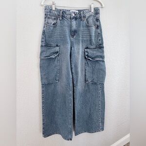 S.O.N.G cargo denim jeans